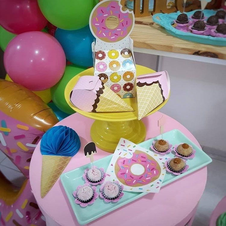 decoração de mesa dia das crianças