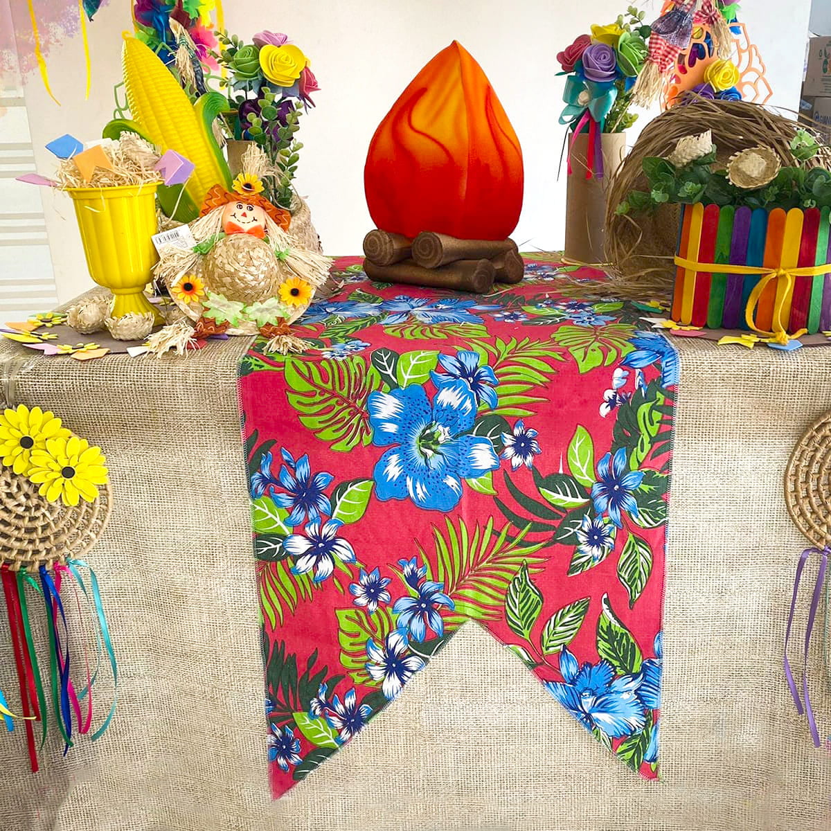 decoração de mesa de São João