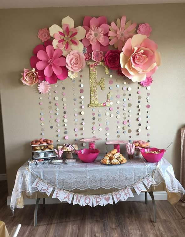decoração mesa dia das mães sofisticada