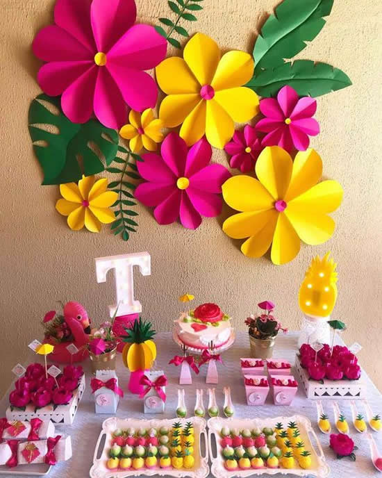 centro de mesa dia das mães