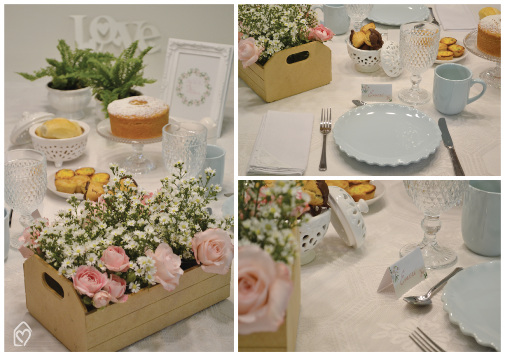 decoração romântica dia das mães