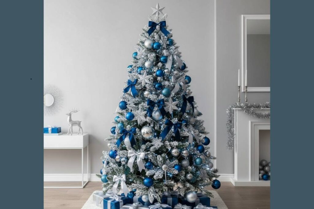 árvore de natal 2026 com maxi laços e cristais