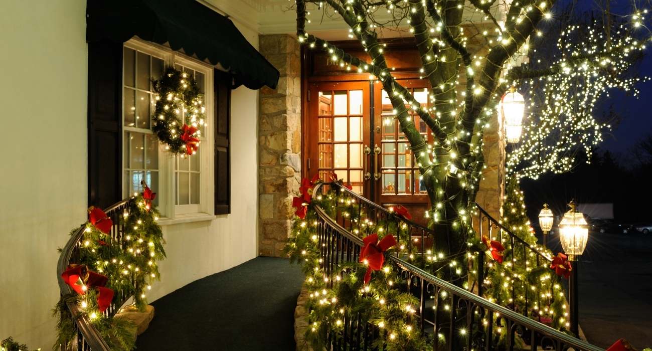 20 ideias criativas decoração natal área externa simples