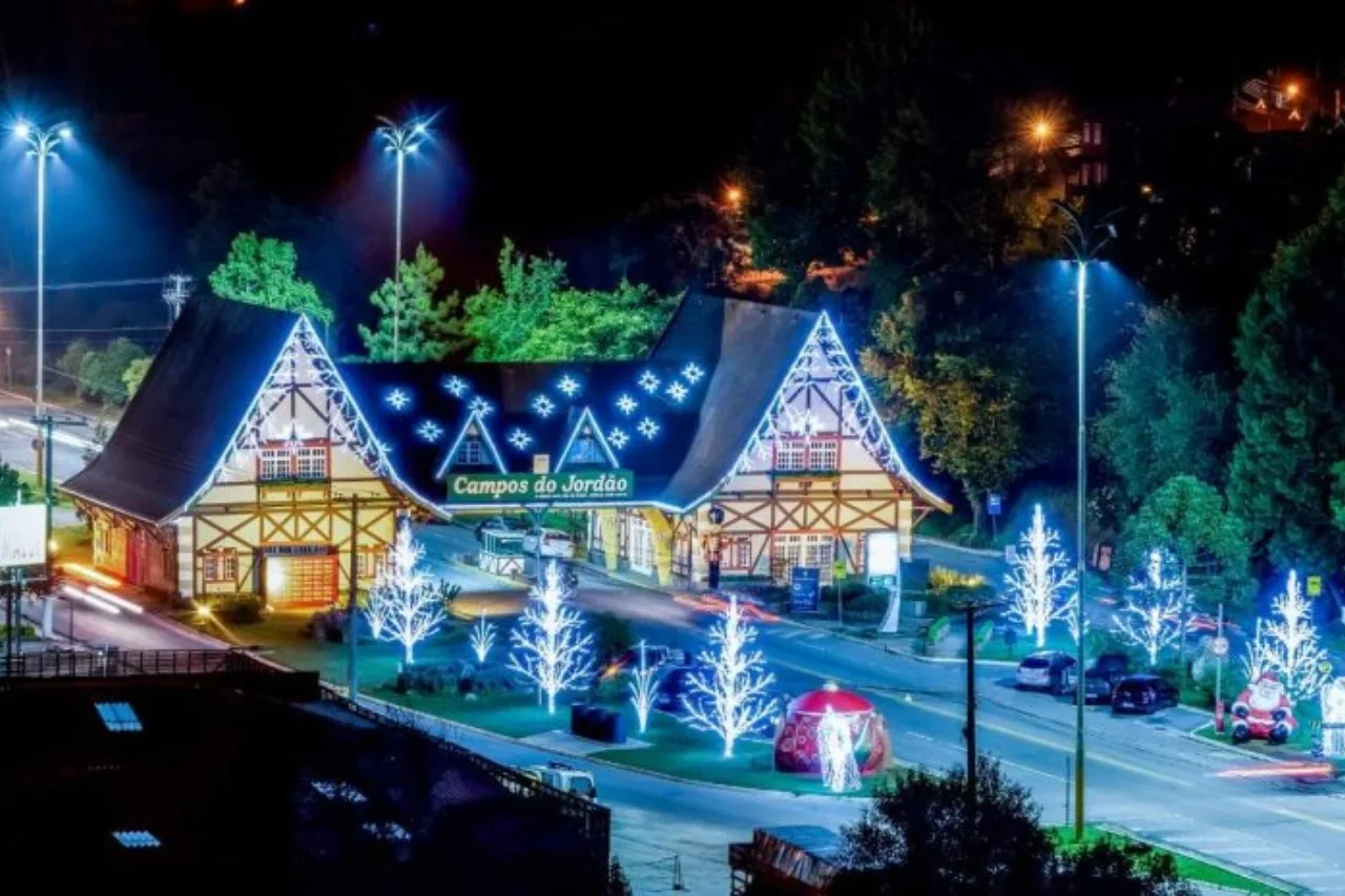 decoração de natal campos do jordão 2023
