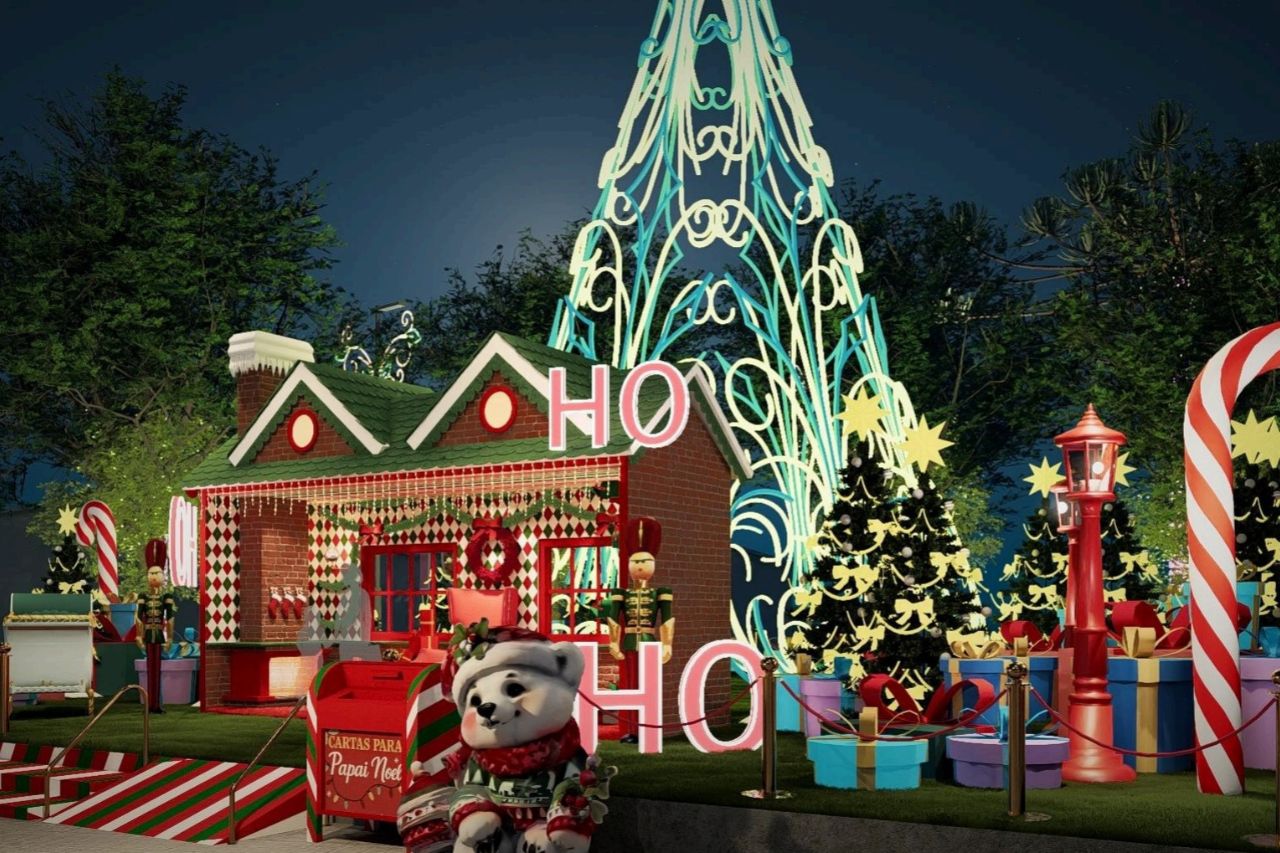 decoração de natal campos do jordão 2023