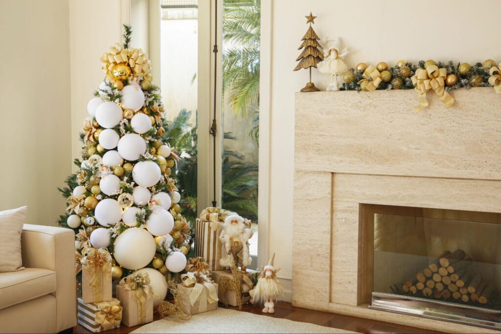 bolas de natal para pendurar no teto
