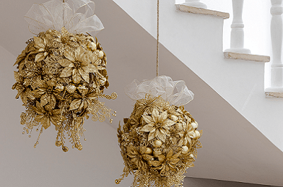 ornamentos de natal grandes e chamativos
