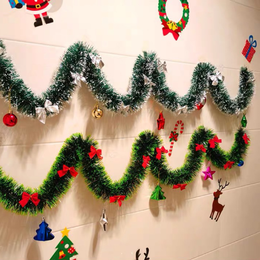 festão aramado decorado