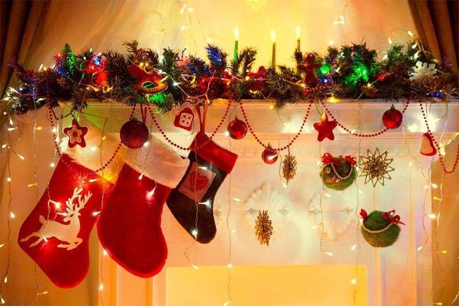 como fazer lareira de natal de papelão passo a passo