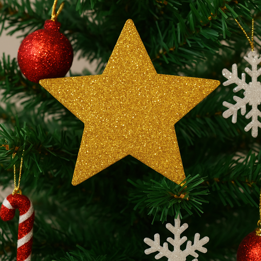 como fazer enfeites de natal com tecido