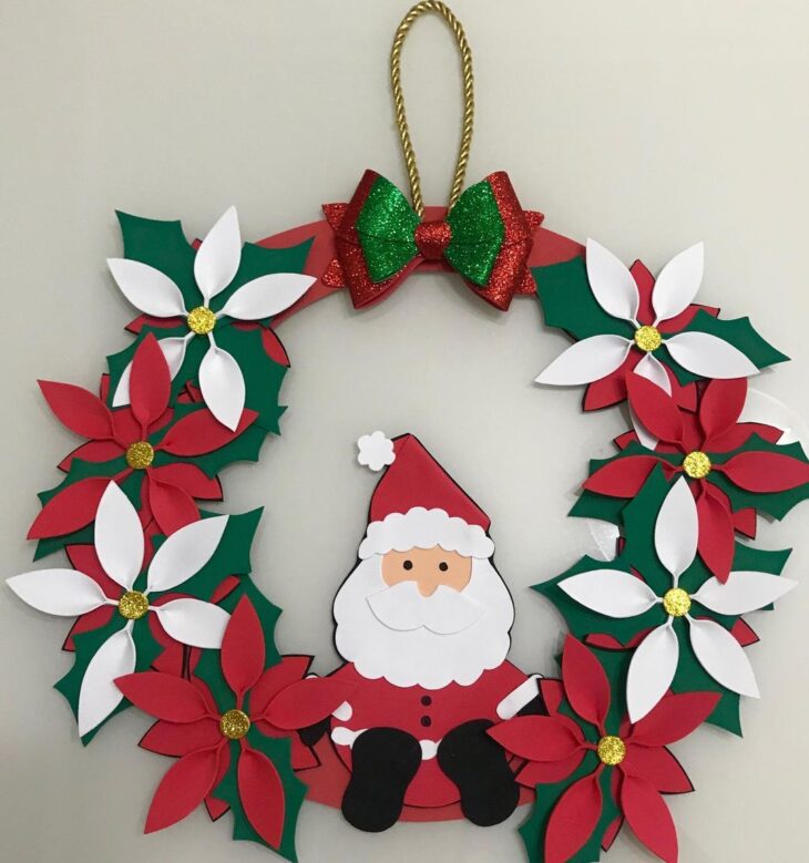 como fazer enfeites de natal com tecido