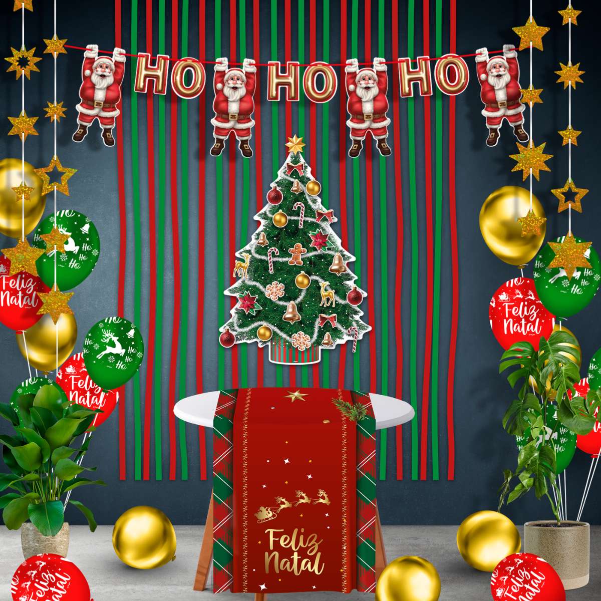 artesanato de natal com TNT