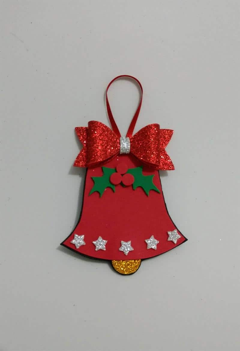 decoração de natal com EVA barato