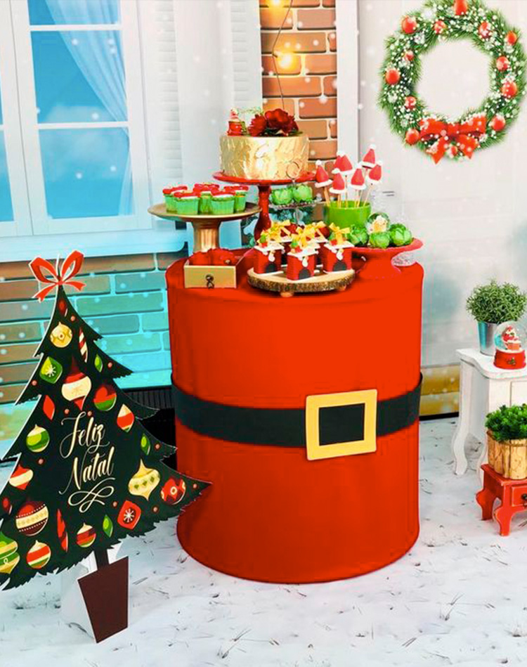 decoração de natal de tnt