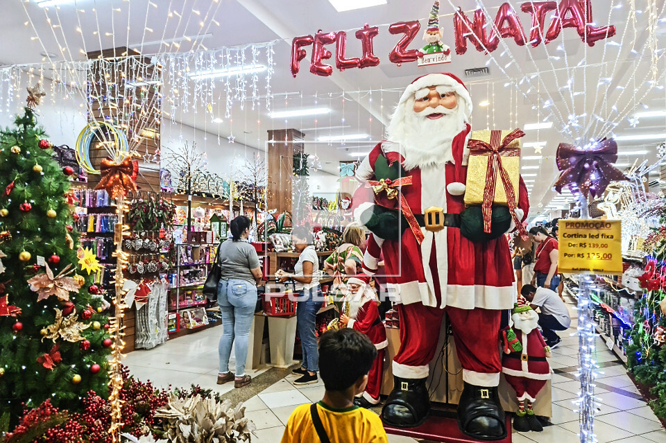 tendências decoração natal 2026 loja