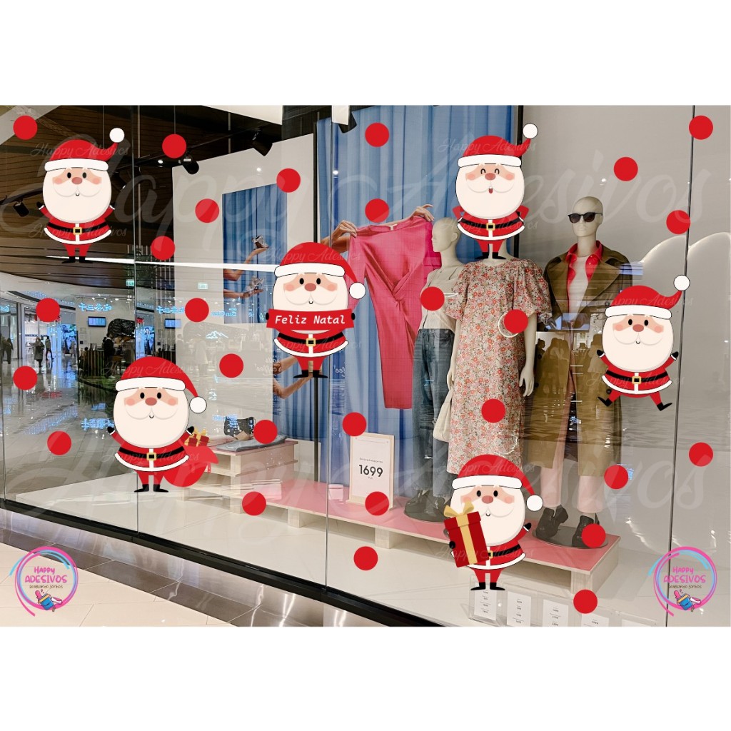 ambientação natal loja física