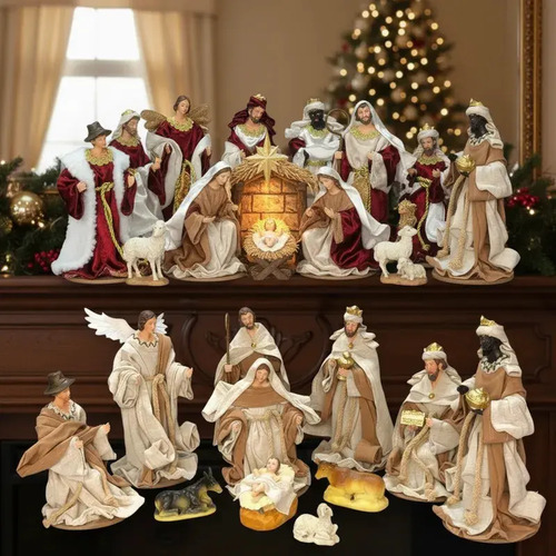 como fazer presépio de natal para igreja