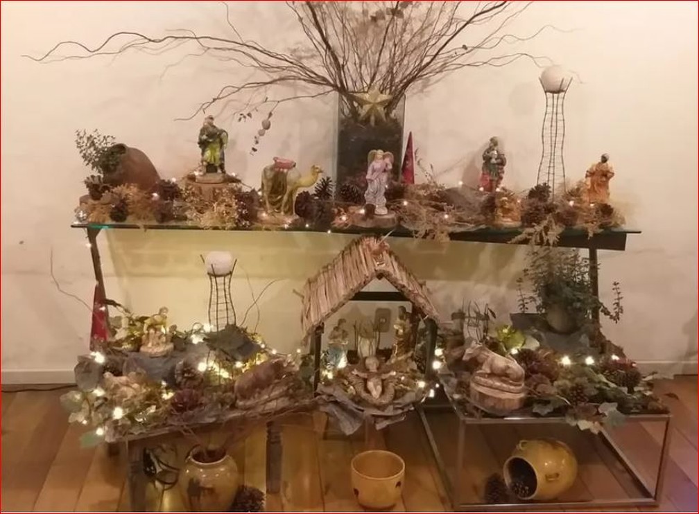 decoração de natal na igreja