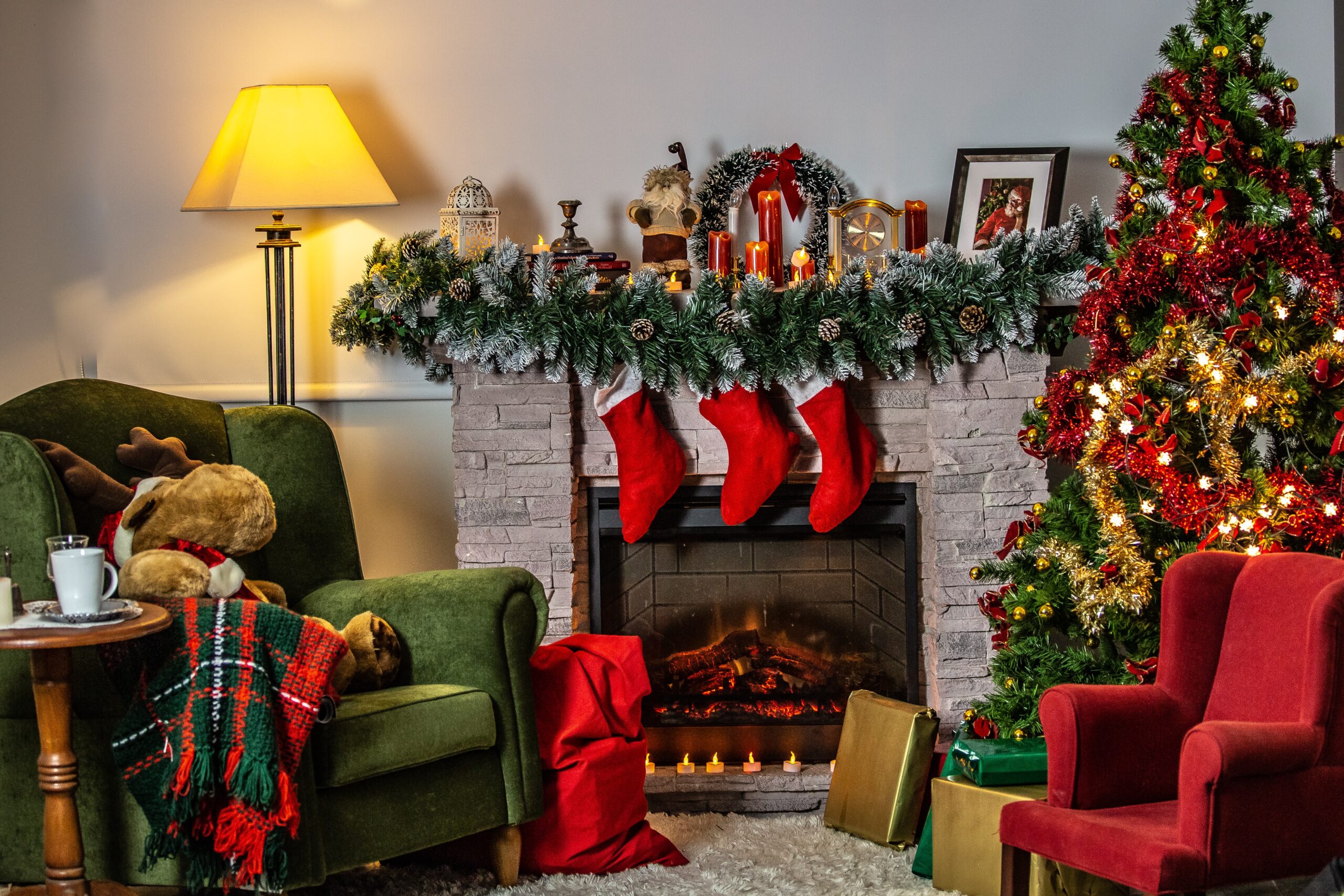 custo medio decoracao natal varanda