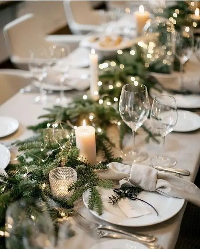 arranjos de mesa para ceia de natal