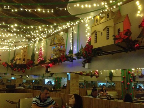 decoração de natal para padaria