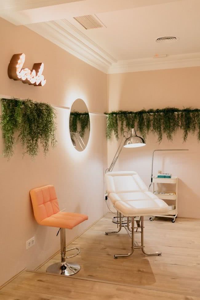 decoração de natal para estética