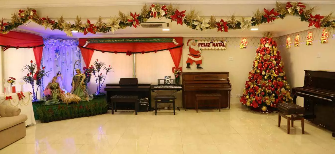 enfeites de natal para salão