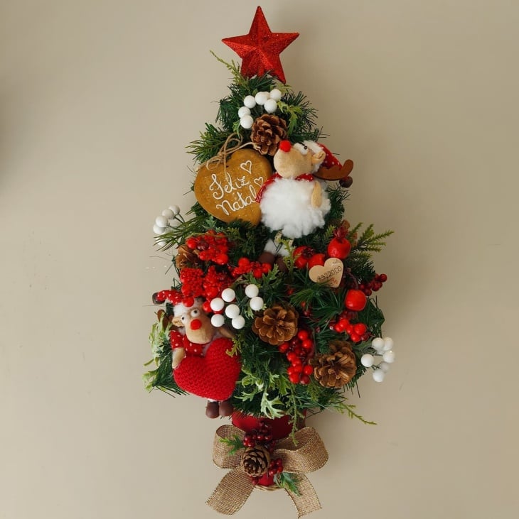como decorar salão de beleza para o natal