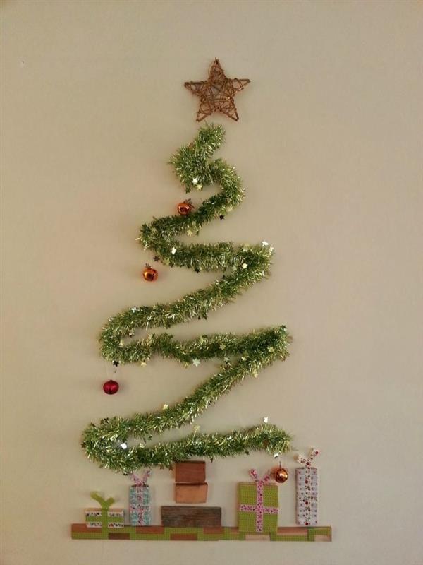 decoração de natal minimalista para salão