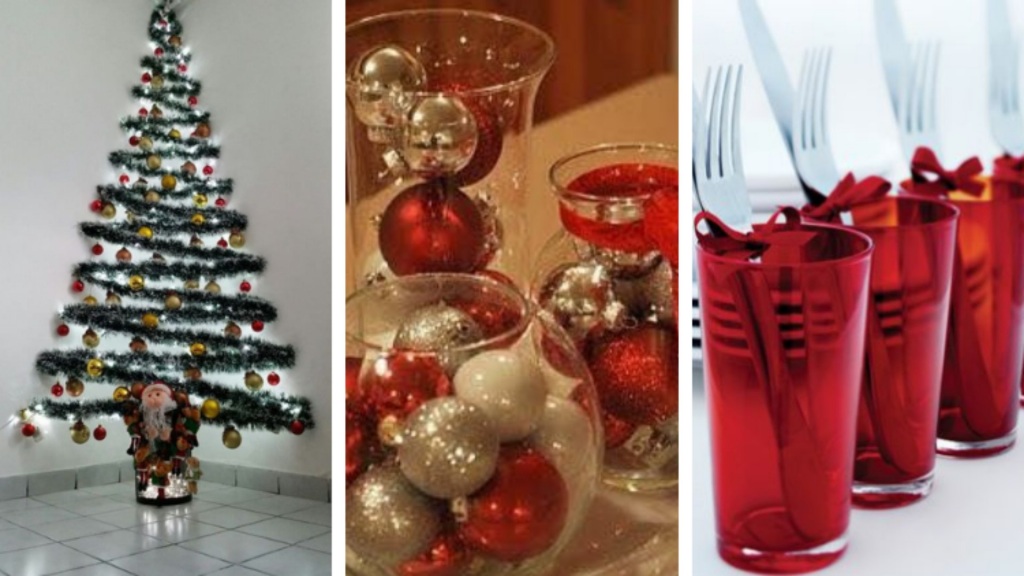 decoração de natal luxuosa para salão