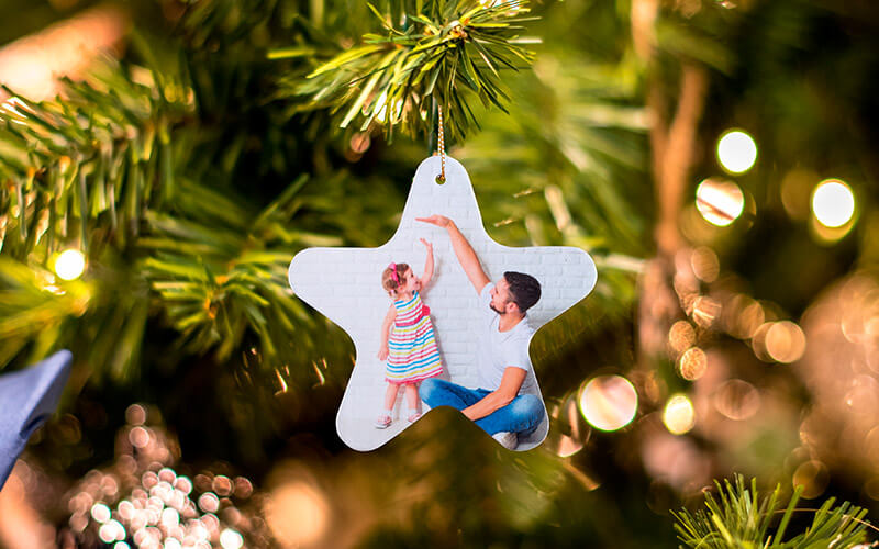 decoração de natal para tirar foto