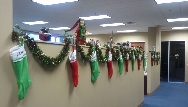 decoração de natal recepção luxuosa