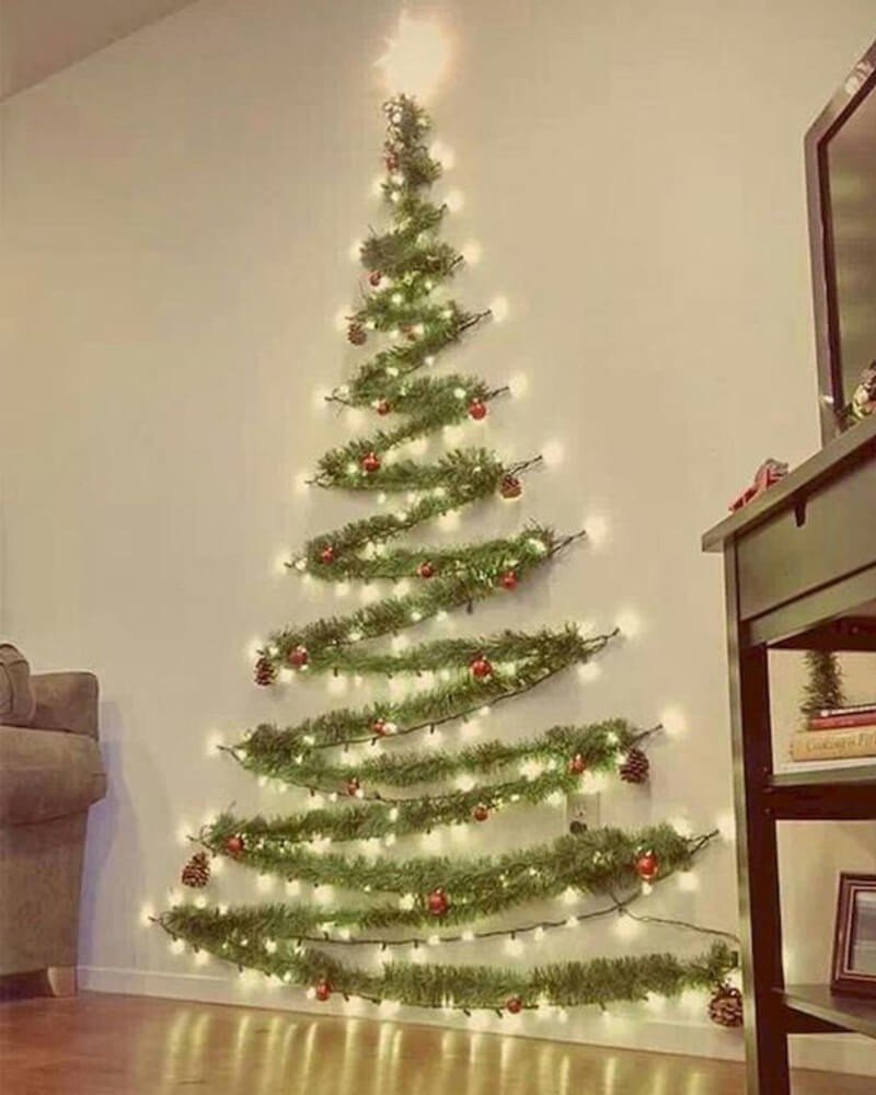 decoração de natal para apartamento pequeno