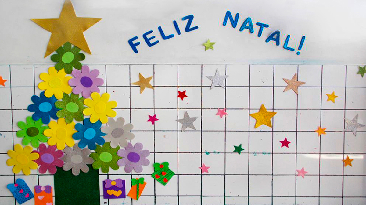 ideias criativas decoração natal sala aula