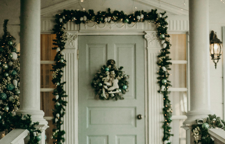 decoração natal verde barata e elegante