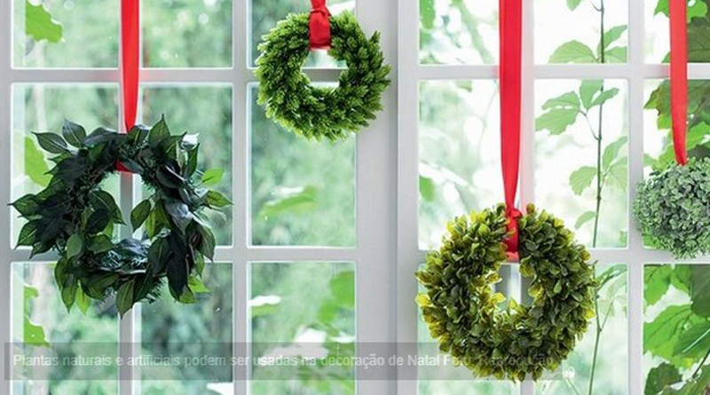 ideias decoração natal verde e dourado