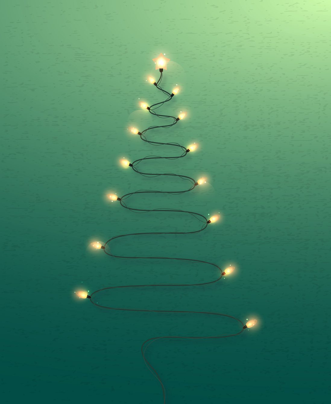 decoração natal verde barata e elegante