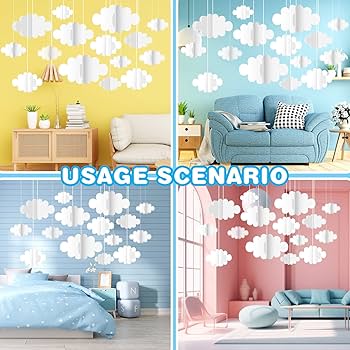 como fazer nuvem de LED para quarto de bebê