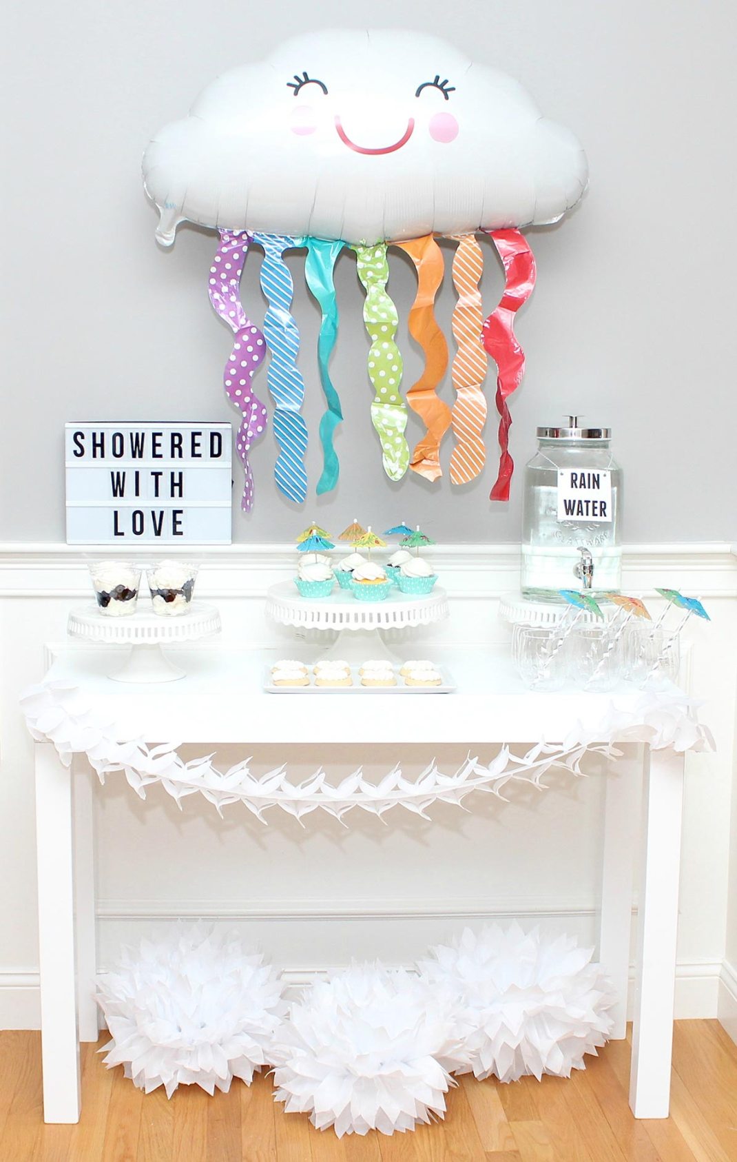 nuvem de feltro ou papel para móbile qual escolher