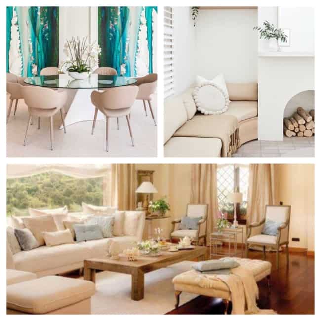 como instalar leques de palha na parede