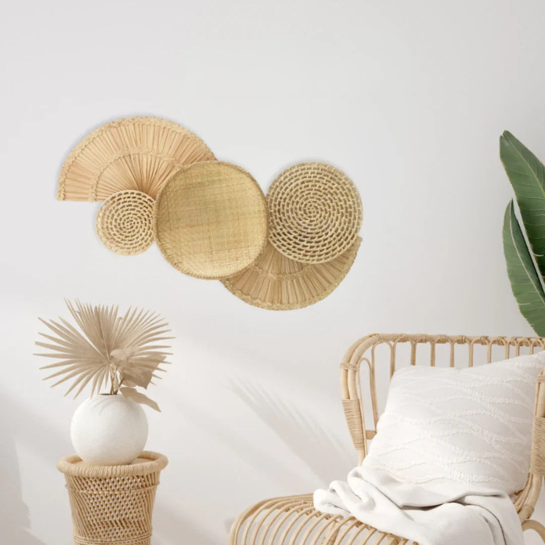 como evitar erros na decoração de palha na parede