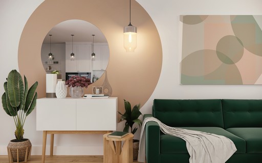 papel de parede ou pintura setorizada qual melhor