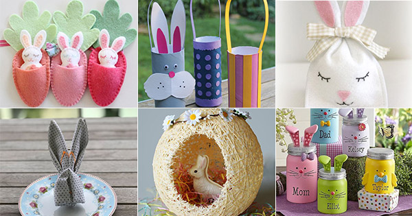 como fazer coelhinhos de feltro para páscoa