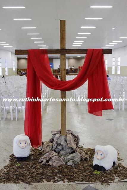 símbolos da páscoa cristã para decoração