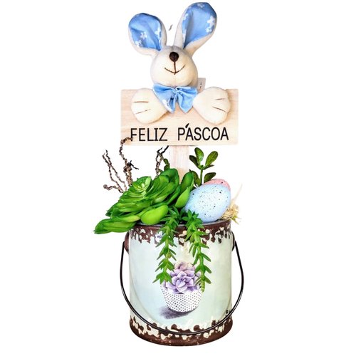 decoração de páscoa para jardim