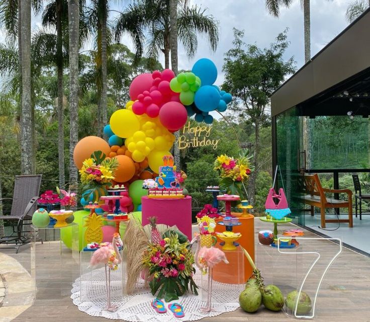 temas para festa na piscina