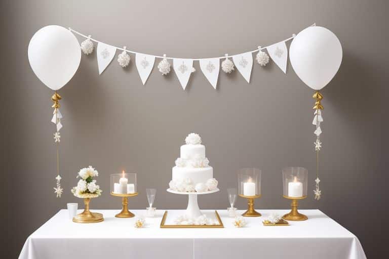 como fazer arco de balões desconstruído para primeira eucaristia