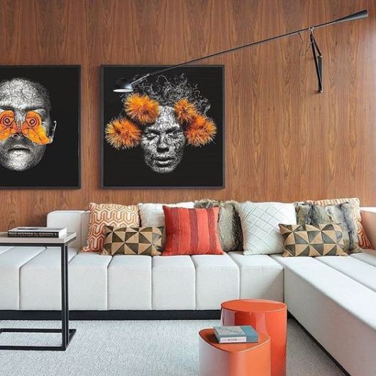 erros comuns ao decorar sala com quadros