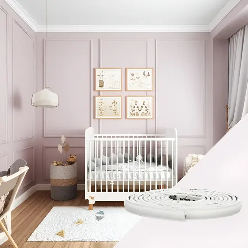 como fazer molduras boiserie em eva para quarto