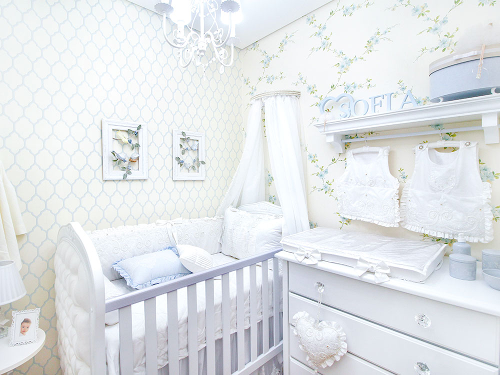 decoração quarto de bebê simples e barato
